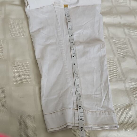 Aeropostale Cotton Capri Pants White 00 - Picture 11 of 16